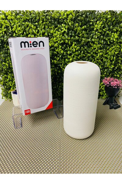 MİEN HOME VASĂ DECORATIVĂ FİONA CERAMICĂ 25CM