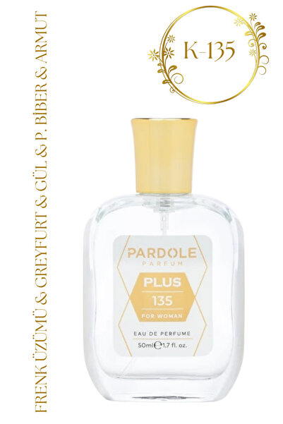 PARDOLE K-135 Çiçekli Meyvemsi Favoris Kadın Parfüm - 50 ml - Pembe Biber, Ar...