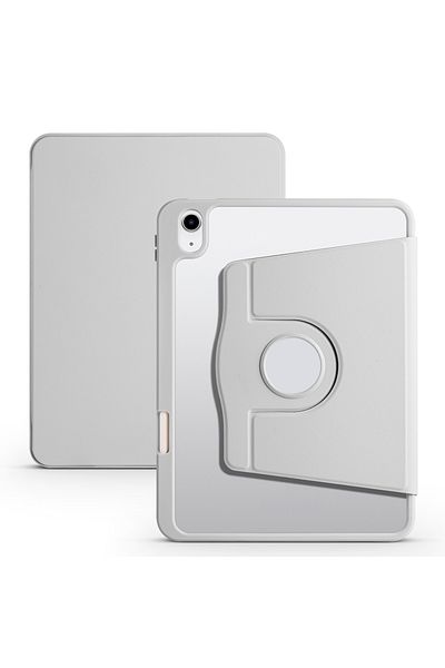 Cep Plus iPad 11Th Generation 2025 Case Cppl Thermal Pen Compartment Rotatable Stand Case - Gray