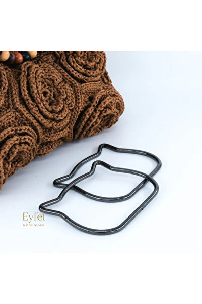 Eyfel "Metal Çanta Sapı – Örgü ve El Yapımı Çantalar İçin Dayanıklı Demir Ask...