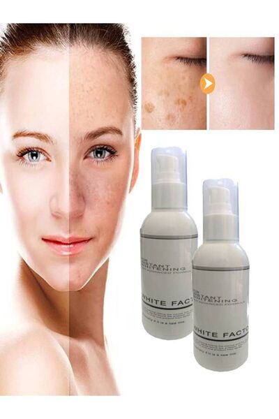 bzrv كريم وايت فاكتور للعناية ببشرة الجسم 120 مل 2 قطعة