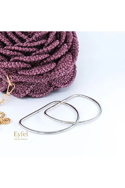 Eyfel "Metal Çanta Sapı – Örgü ve El Yapımı Çantalar İçin Dayanıklı Demir Askı Aparatı"