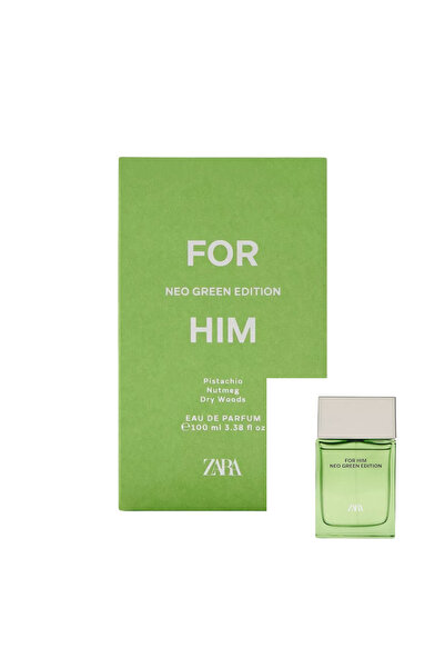 Zara FOR HIM NEO GREEN EDITION ERKEK PARFÜM 100ML EDP (3,38 FL.OZ)