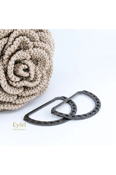 Eyfel "Metal Bag Handle – Durable Iron Hanger Attachment for Knitted and Hand...