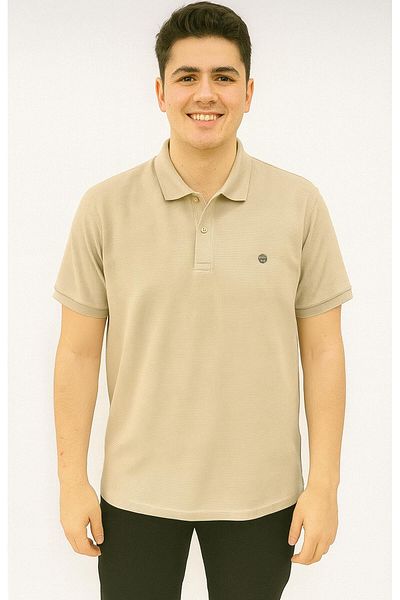 CLASSİCS MEN Мъжка тениска с къс ръкав и поло яка Gewer Relax Fit - 7352