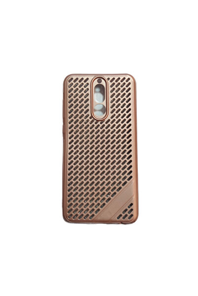 OEM Husă compatibilă cu Huawei Mate10 Lite, silicon roz cu găuri, cu folie ar...