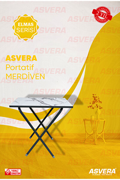 ASVERA Elmas Serisi - 40x60 Katlanabilir Masa – Suntalem, Pratik ve Yer Kapla...