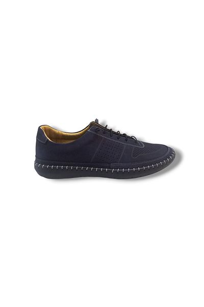 Growish Gr0336 Genuine Nubuck Leather Stitched Lightweight Poly Sole Men's Sneaker Sports Shoes