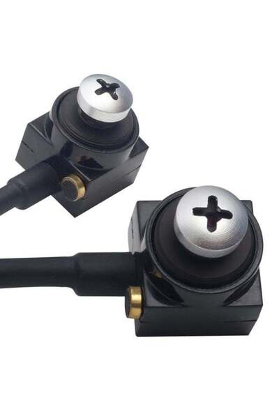 Zibox Powermaster PM-19312 3.6Mm 800 Tvl 1/4 Sensör Mikrofonlu Vida Tip Mini ...