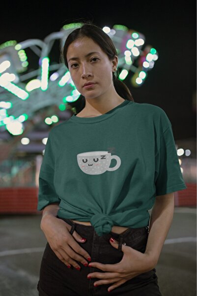 ArtYus ŽENSKA ZZCUP TRANSFER ŠTAMPANA MAJICA SA KRATKIM RUKAVIMA I OKRUGLIM I...