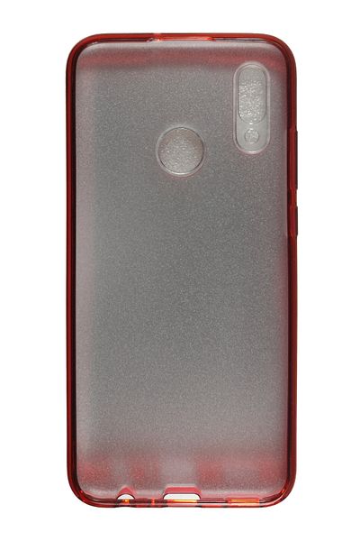 OEM Carcasă compatibilă cu Huawei P20 Lite, silicon cu sclipici, roșie