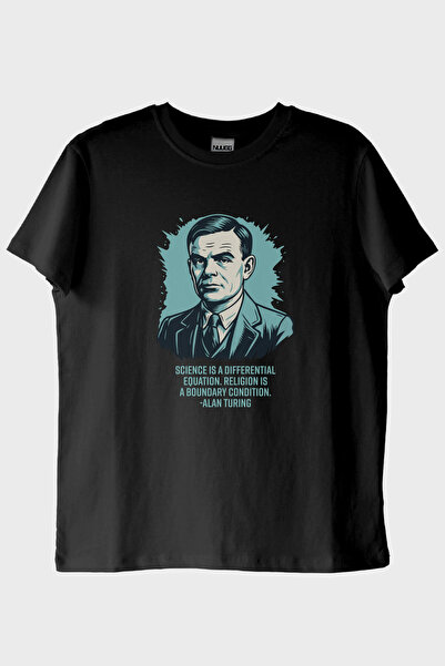 NUUGG Science Is a Differential Equation Alan Turing Printed T-Shirt