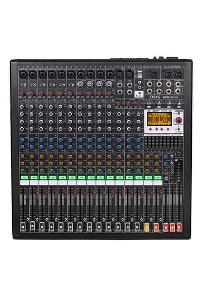 Zibox DDS DPX-PRO16 4X1250 وات 16 قناة خلاط الطاقة