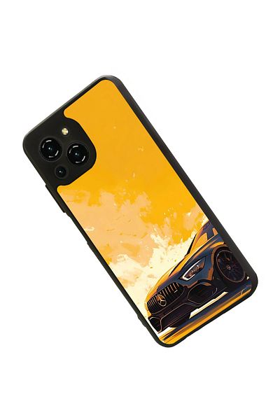 Reeder حافظة متوافقة مع S23 Pro Max باللون الأسود غير اللامع - سيليكون ناعم، واقي، غطاء ممتص للصدمات