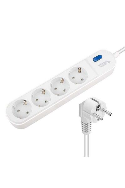 Zibox Vea Ve-Vega104 a Class 4-Switched 1.5 Meter Surge Protected Socket