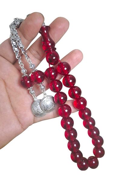 Cekke Tesbih Fire Amber Efe Tesbih 15 mm Original Fire Daily Use Tesbih