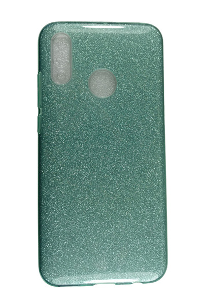 OEM Carcasă compatibilă cu Huawei P20 Lite, silicon cu sclipici, verde