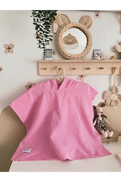 BABY HAN CONCEPT العضوية طبقة مزدوجة نسيج الموسلين بركة البحر المعطف المعطف