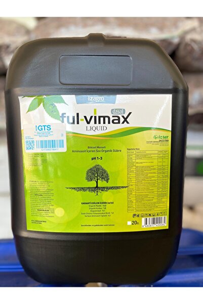 İZTAR ORGANİK GÜBRE İztar Dasol Ful-Vimax Humik ve Fulvik Aminoasit içeren Sı...