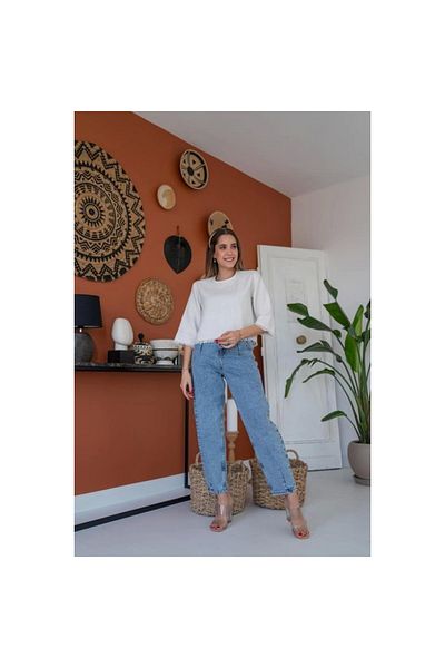 Omarı    White Tassel Detailed Blouse