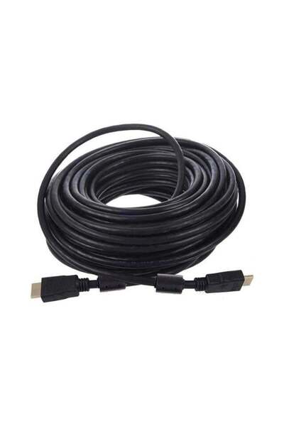 Zibox Fully G-507Fs Plastic Flat Black 20 Meters Gold Bag HDMI Cable