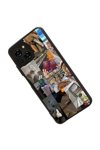 Reeder حافظة متوافقة مع S23 Pro Max باللون الأسود غير اللامع - سيليكون ناعم، واقي، غطاء ممتص للصدمات