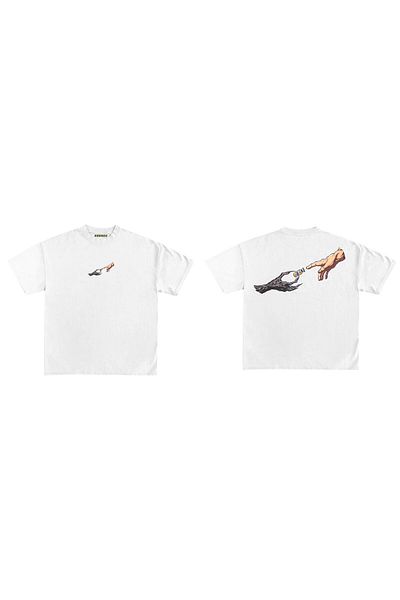 RawNox Unisex Loose Fit Special Train Printed Tshirt