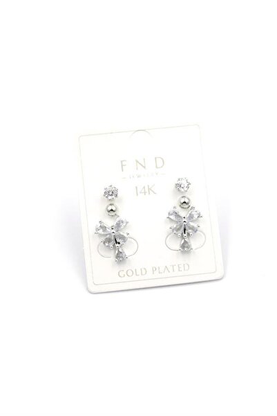 NOVAHAVEN Multiple butterfly earrings - silver