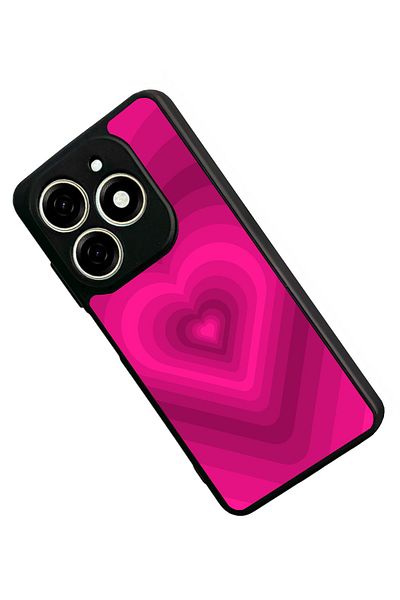 TECNO حافظة Spark 20C متوافقة مع اللون الأسود غير اللامع - سيليكون ناعم، واقي، غطاء ممتص للصدمات