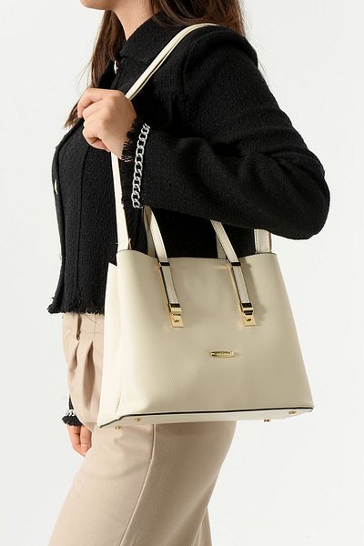 POLO CLUB Women's Soft Leather Long Strap 4 Compartment Simple and Stylish Hand and Shoulder Bag (24X21 cm)