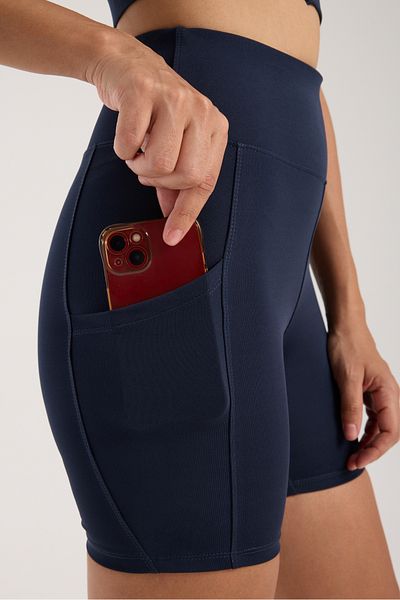 RULE ACTIVE Women's Black High Waist Tummy Control Short Leggings Leggins Fitness Walking Yoga