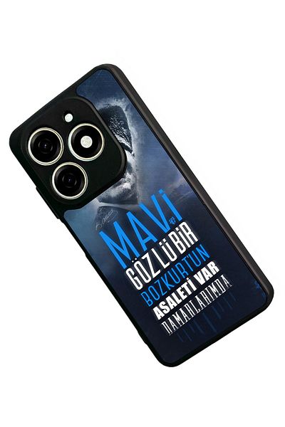 TECNO حافظة Spark 20 Matte Black المتوافقة - سيليكون ناعم، واقي، غطاء ممتص للصدمات