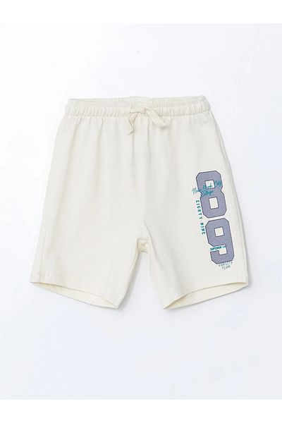 LC Waikiki Elastic Waist Printed Boys Shorts Pack of 2