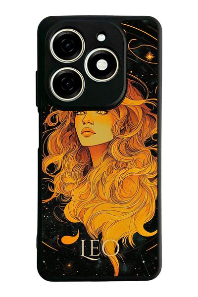 TECNO حافظة Spark 20 Matte Black المتوافقة - سيليكون ناعم، واقي، غطاء ممتص للصدمات