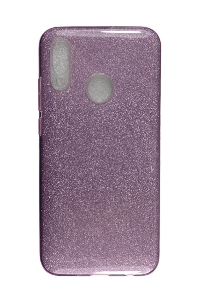 OEM Carcasă compatibilă cu Samsung Galaxy A40, silicon cu sclipici, violet