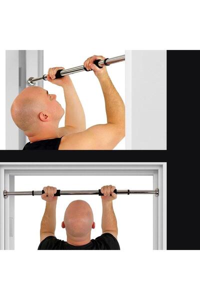 Store Kapı veya Koridora Takılıp Ayarlanabilen Demiri Barfiks Aleti Kapı Barfiksi