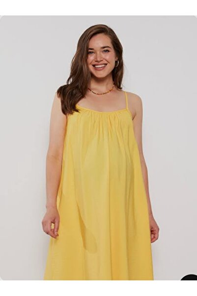 Lovely butik Haljina od tankog, labavog češljanog pamuka sa tankim naramenica...