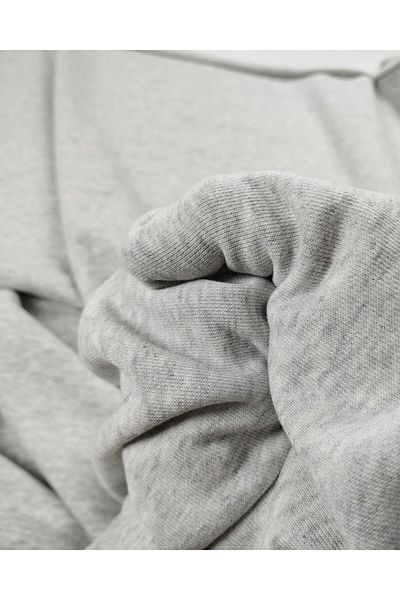 Kumaş Parça Two Thread Combed Cotton in Crushed Gray Color (Width 220 cm X Length 100 cm)