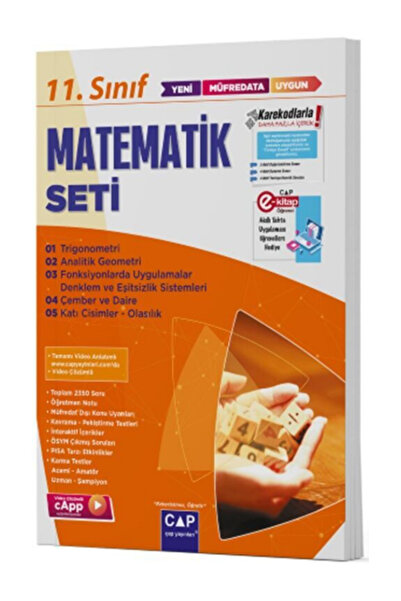 Çap Yayınları ÇAP 11. SINIF ANADOLU LİSESİ MATEMATİK FASİLÜL SET