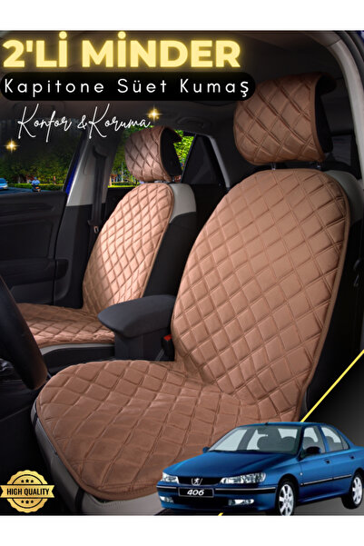 Generic Brand Peugeot 406 Compatible 2-Piece Suede Auto Seat Cushion |   Univ...