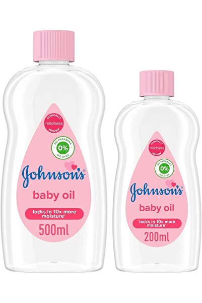 Generic زيت جونسون للأطفال، ٥٠٠ مل مع ٢٠٠ مل
