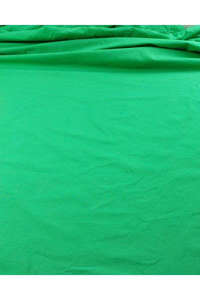 Kumaş Parça Poplin Woven in Green Color (Width 150 cm X Length 240 cm)