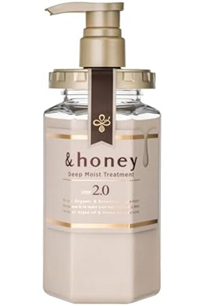 And Honey علاج الترطيب العميق بالعسل ٢.٠ | قناع مكثف للشعر بالعسل والأرغان لإصلاح الشعر وترطيبه، ٤٤٥ غرام
