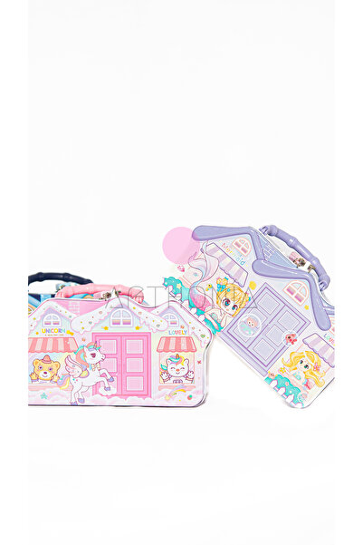 Afthonia Unicorn & Denizkızı & Dinazor Tasarımlı Metal Kumbara Kutusu – Çocuklar İçin Kumbara - 1 Adet