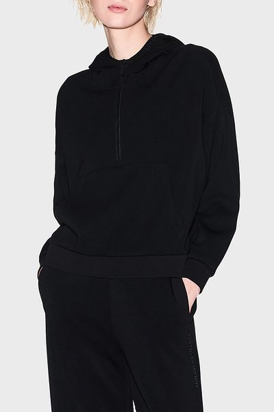 Armani Exchange ملابس رياضية بجيوب الكنغر وياقة مريحة XW000980 AF16111 UC001