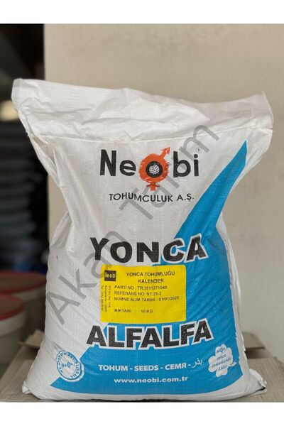 Neobi Kalender Yonca Tohumu ALFALFA Yüksek Verimli 10 Kg