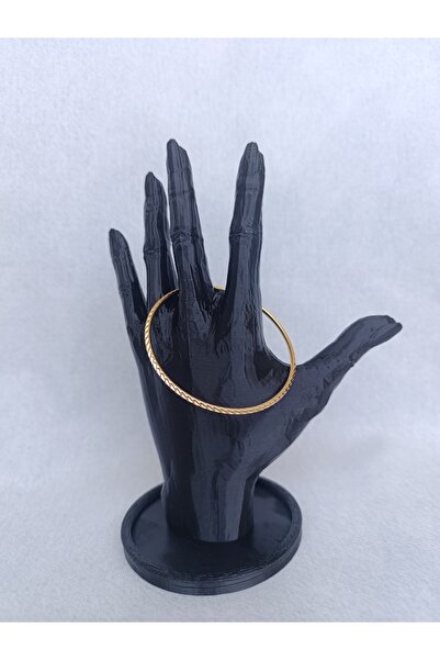 Ahsen Jewellery 22 Ayar Altın Kaplama Başak Desenli Ajda Bileklik