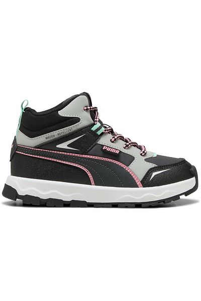 Puma Children's Gray-Pink Evolve Trail Ps Casual Shoes 397645-09