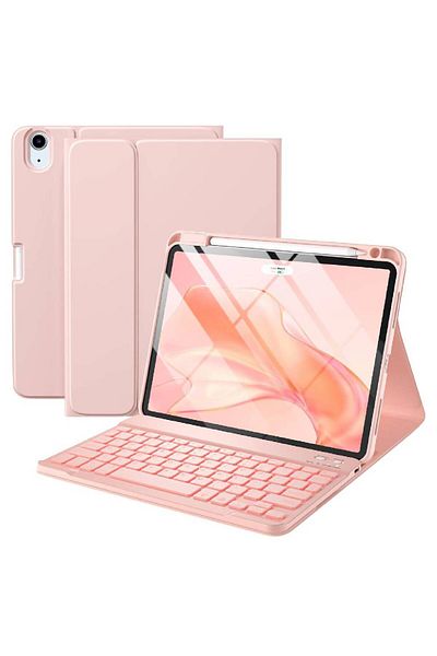 Generic Keyboard Case for iPad 10th Gen 10.9 inch (2022) and iPad 11th (A16, 2025), Wireless Keyboard Cover
