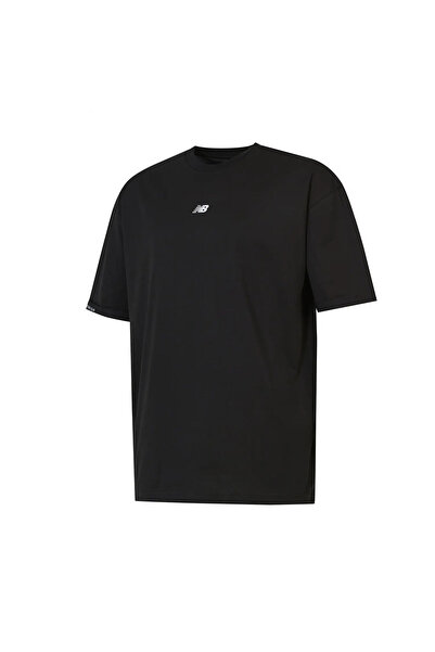 New Balance Unt3417 Μαύρο Unisex T-Shirt